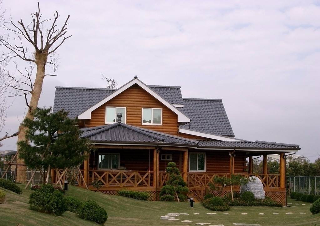 農(nóng)村養(yǎng)老木屋別墅